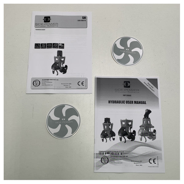 Sleipner Side Power SH320 320 KGF 300 mm 油圧トンネルスラスター - SH320/300TC-U16