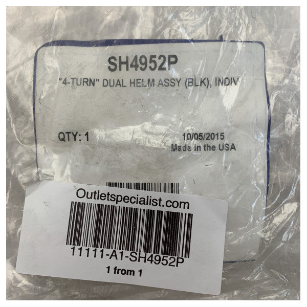 ドメティック・シースターSH4952Pデュアル4ターンヘルムステアリングポンプ