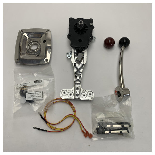 Poignée d'accélérateur Vetus SICO-SS en acier inoxydable