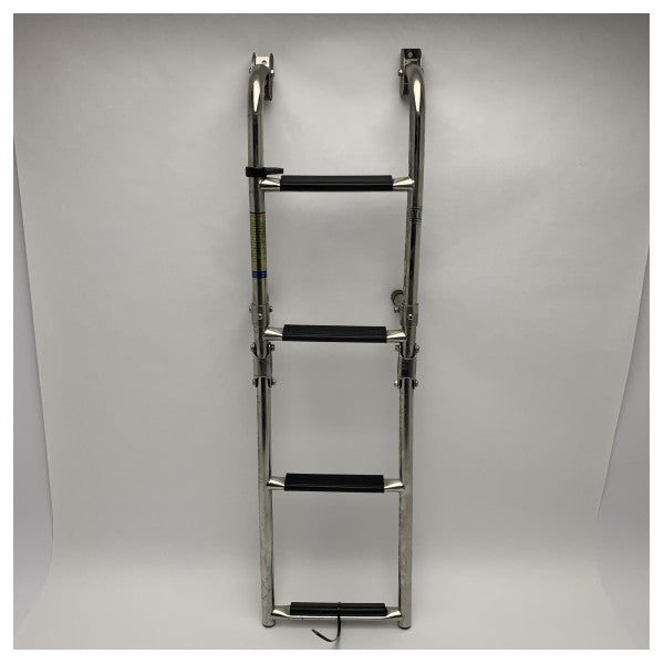 Vetus SLF4A składana drabinka kąpielowa 4 stopnie stal nierdzewna