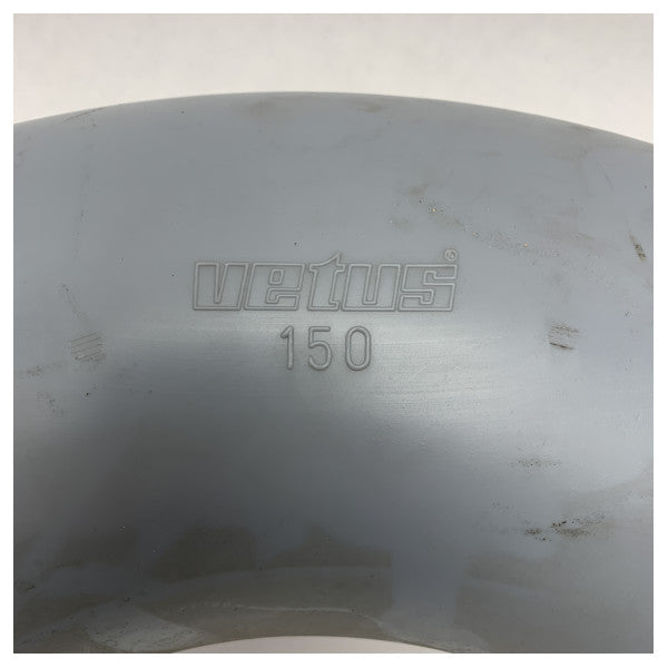 Vetus SLVBG150K пластмасова връзка за изпускателен маркуч 60 градуса D150 mm