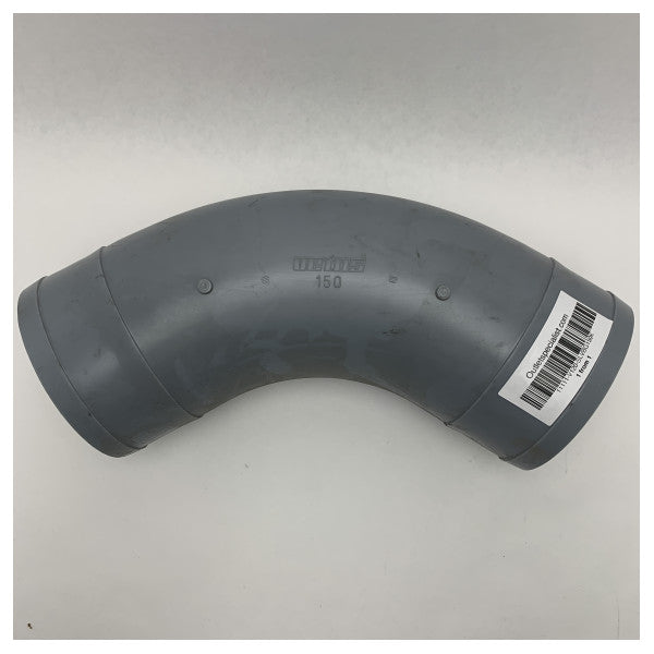 Vetus SLVBG150K пластмасова връзка за изпускателен маркуч 60 градуса D150 mm