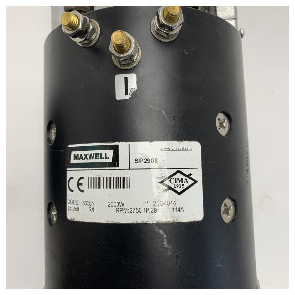 Maxwell SP2908 2000W 24V motor elettriku tal-windlass