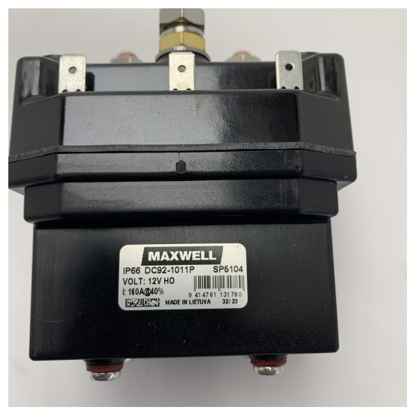 Maxwell SP5104 160A 12V ırgat solenoidi | röle