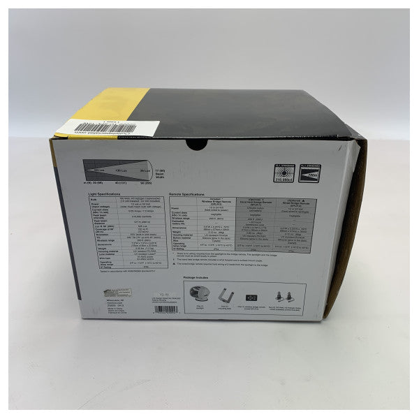 Marinco trådlös fjärrstyrd spotlight 12/24V 100 watt - SPL-12W
