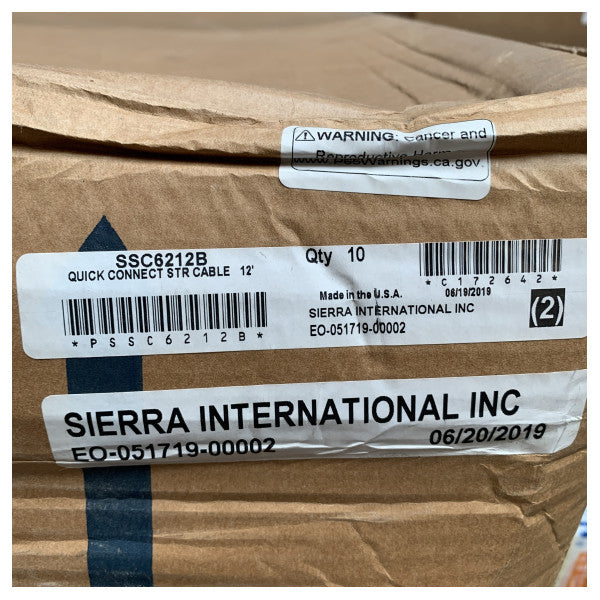 Dometic SeaStarTeleflex SSC62 кабел за управление на извънбордови двигатели 12 фута - SSC6212