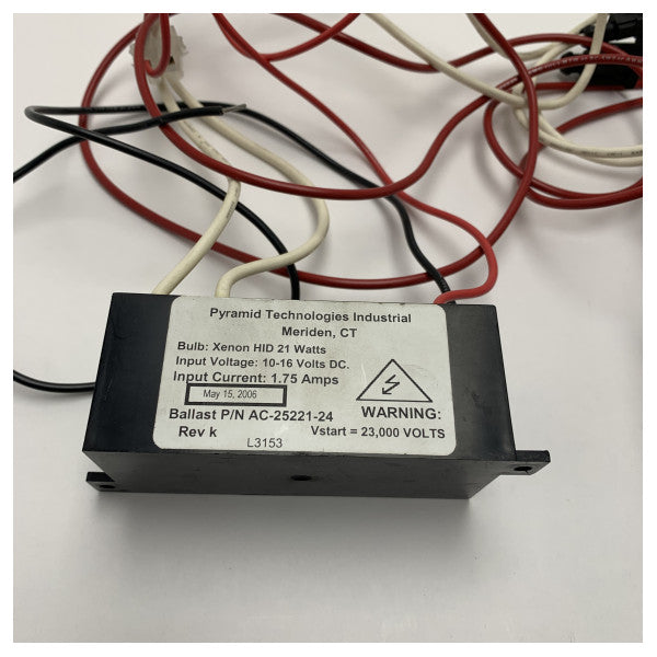 Vetus Underwater 12V 21W Xenon HID Marinlampa med hållbar metallkåpa - SSUL2000-X