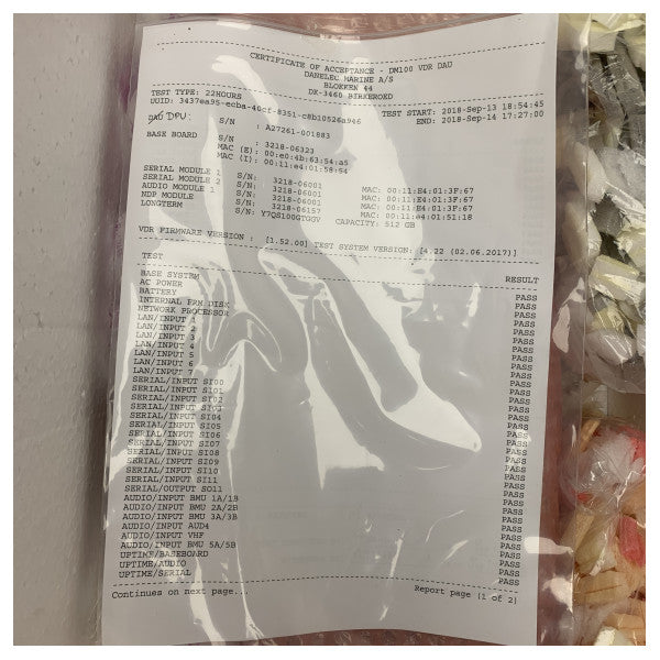 Danelec DPU 100-01 - μονάδα επεξεργασίας δεδομένων SWAP - 1305316