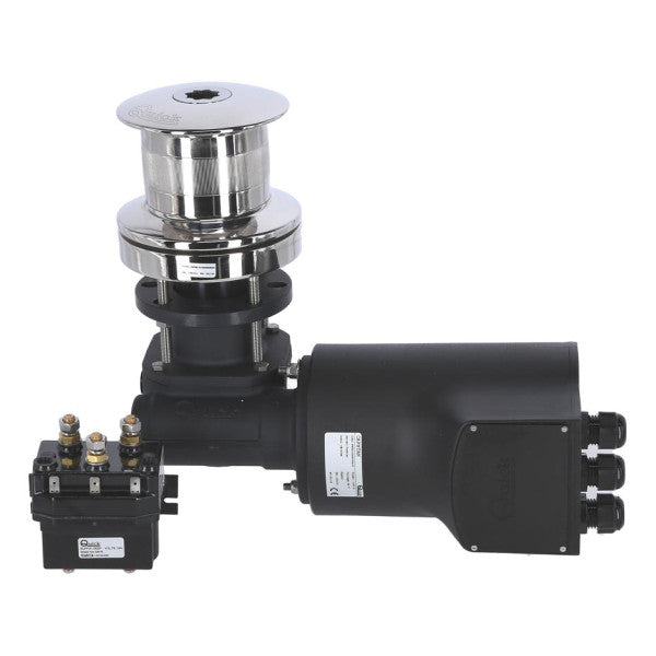 Quick TB3 Stainless Steel Electric Capstan 1000W 24V - 130 mm - TB3 P 1024