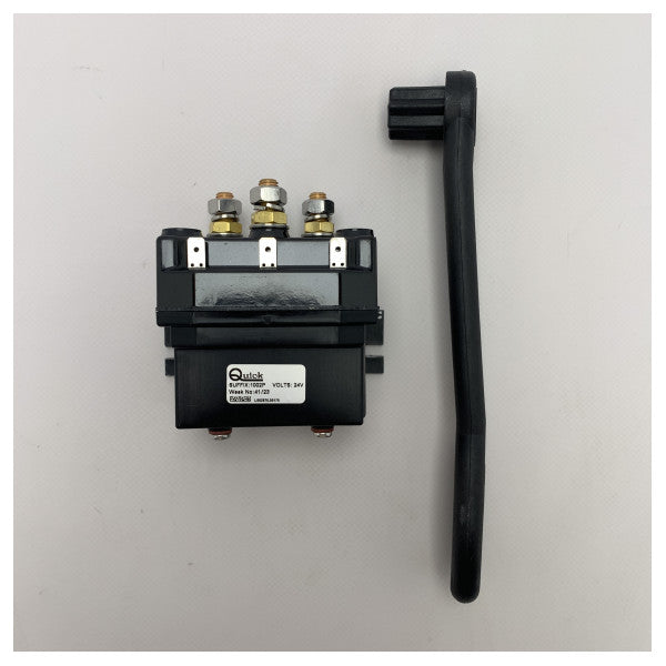 Quick TB3 Stainless Steel Electric Capstan 1000W 24V - 130 mm - TB3 P 1024