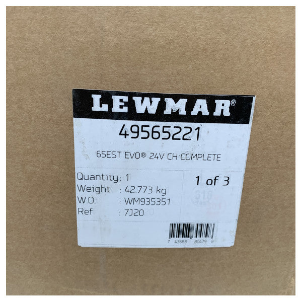 Lewmar EVO 65 EST verricello elettrico per scotte cromato 24V - 49565221