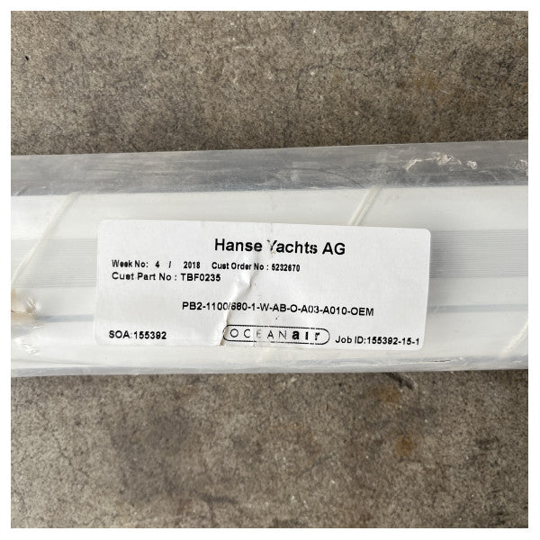 Hanse 505 e 508 tende per oblò - TBF0235