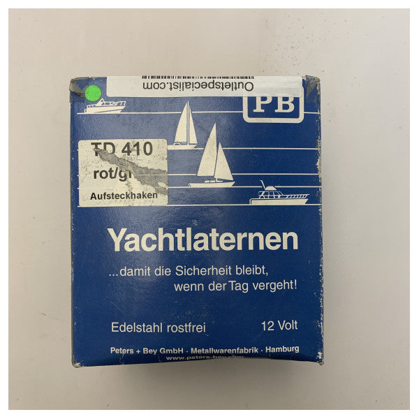 Yachtlight Stainless Steel Port and Starboard Side Navigation Light - TD410