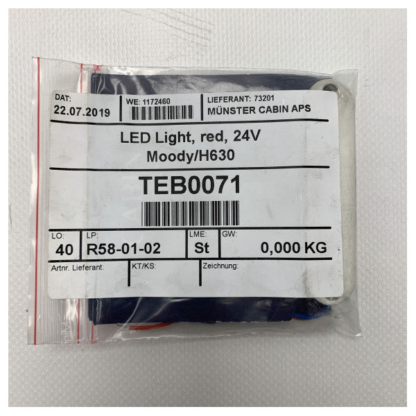 مصباح LED عالي الجودة 1016RE 1016RE IP65 24 فولت عالي الجودة في كابينة الدنمارك