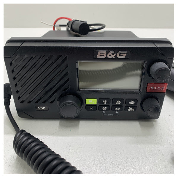 B&G V50 VHF морска радиостанция морска радиостанция черна 12/24V - 000-11236-001