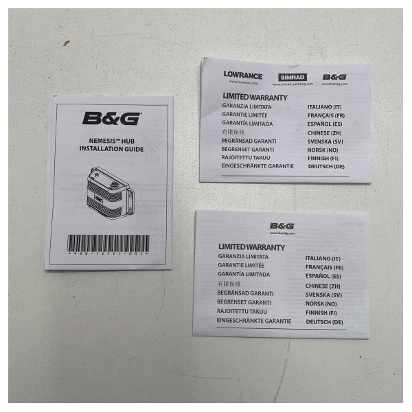 Koncentrator dystrybucji wyświetlacza B&G Nemesis Ethernet 12V - 000-15683-001