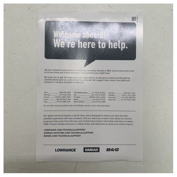 B&G Vulcan 7 GPS Touchscreen Multifunctional Chartplotter-000-12457-001