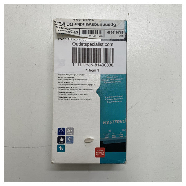 Mastervolt DC - DC Master Converter 24/12-24V - 81400330