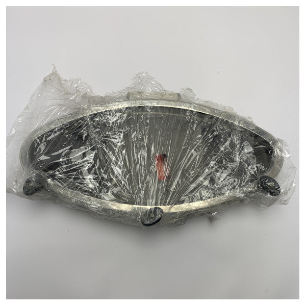 Отварящ се илюминатор от неръждаема стомана Trend Marine 460 x 190 mm