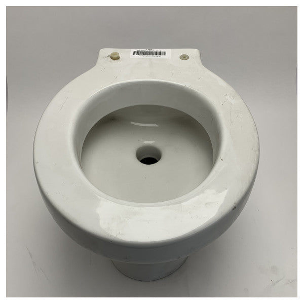 Toilette marine électrique Vetus TMW24Q sans couvercle, siège et contrôleur