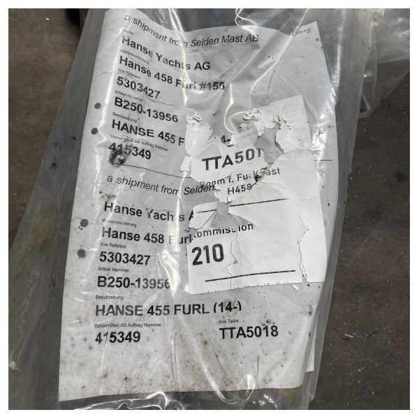 ذراع لف الألومنيوم Selden B250 لذراع لف الألومنيوم لهانسي 455 - B250-13956