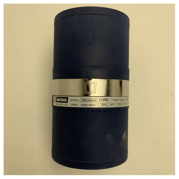 Вентилатор за извличане Vetus TWINLINE in-line 102MM 12V