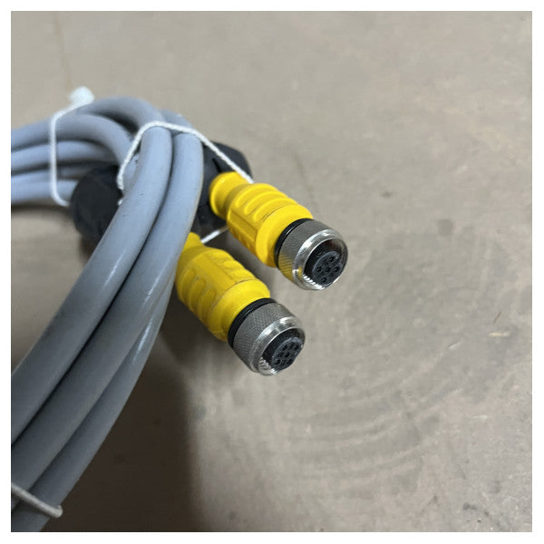 Turck U24573 Cabo de ligação à prova de água de grau marinho para eletrónica industrial e marítima