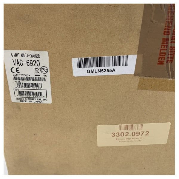 Vertex VAC-6920 Multi Charger for 6 Vertex Standard Li-Ion Radio Batteries VHF Handheld Portophones