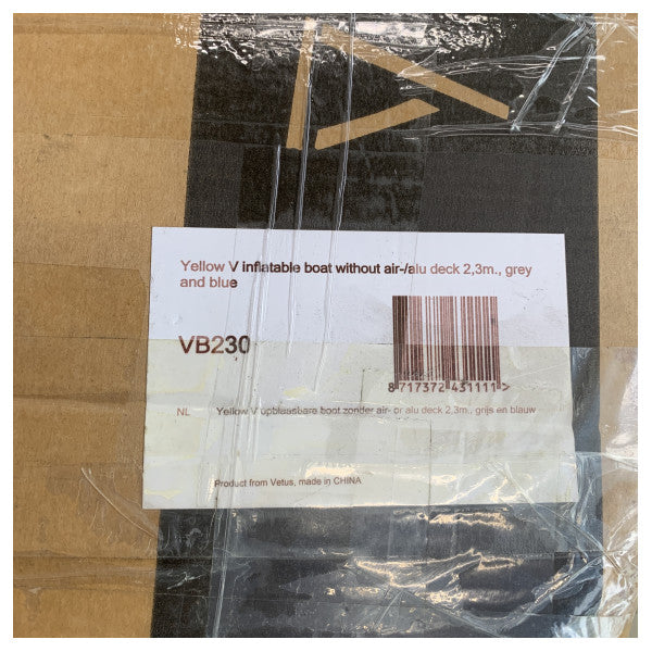 Sarı-V Vetus VB270 şişme bot 2.7M hava güverteli