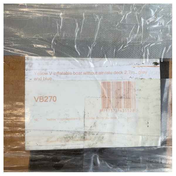 Sarı-V Vetus VB270 şişme bot 2.7M hava güverteli