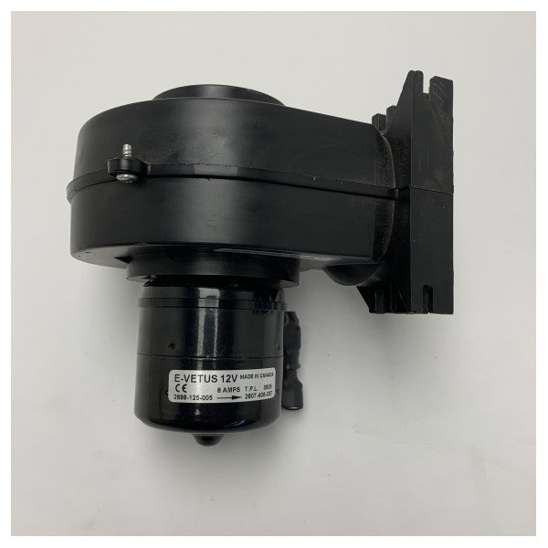 Vetus VENT7612A sort motorrumsventilator D76 mm 12V