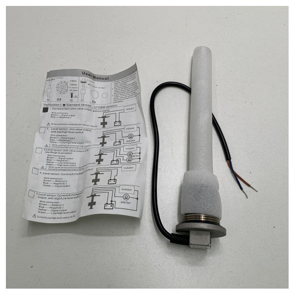 Combinol Diesel | Watergever - 0 - 190 ohm - 250 mm nivå sensor