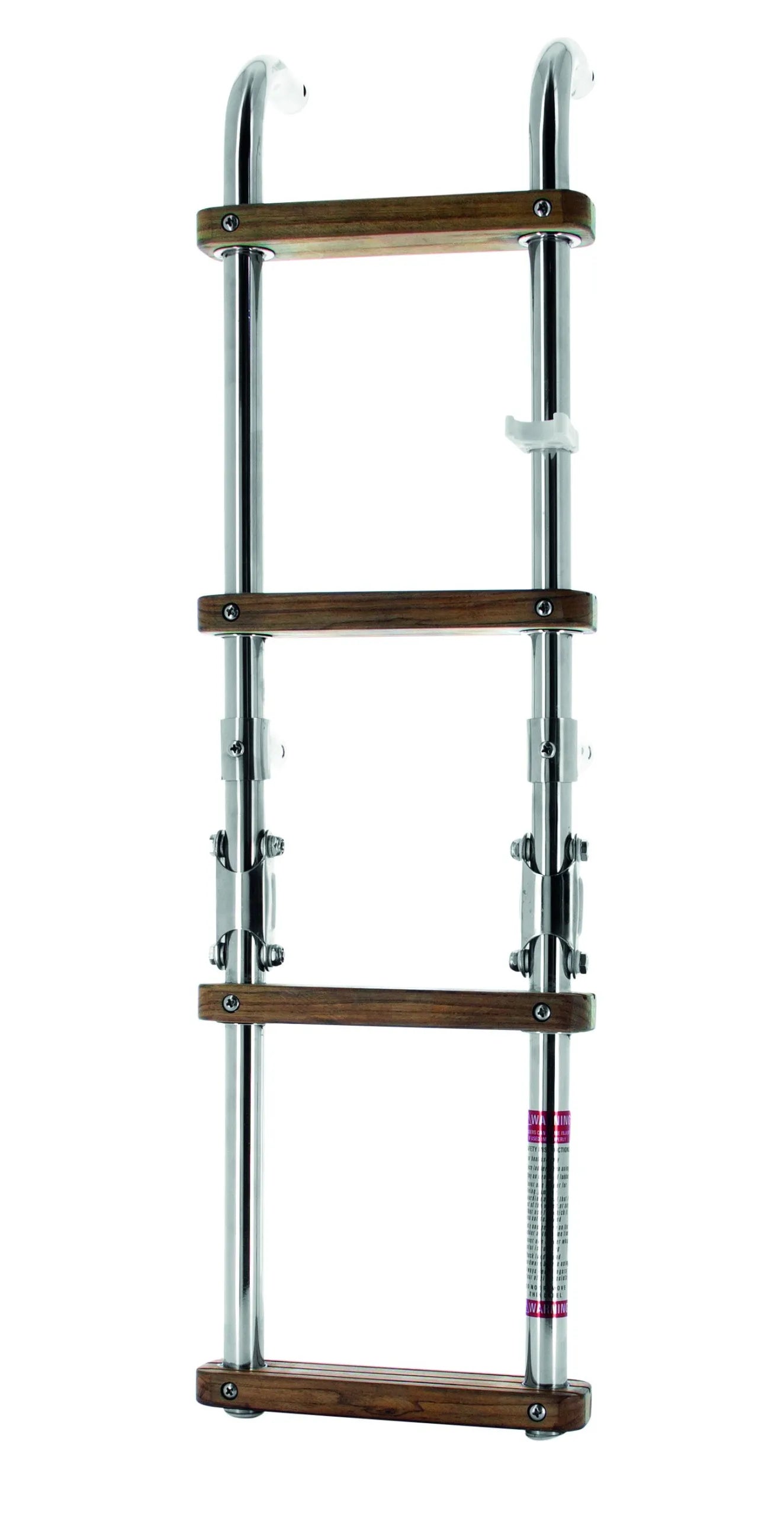 Vetus SLFM4A badestige foldbar 4 trin med teak