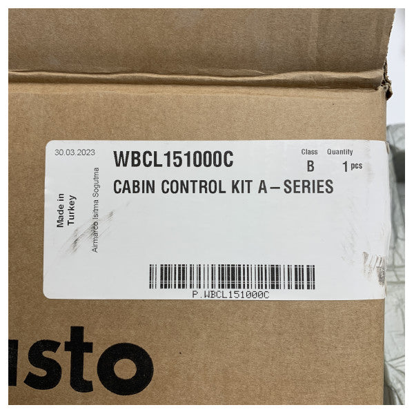 Display di controllo della cabina serie A di Webasto - Display My touch - WBCL151000C