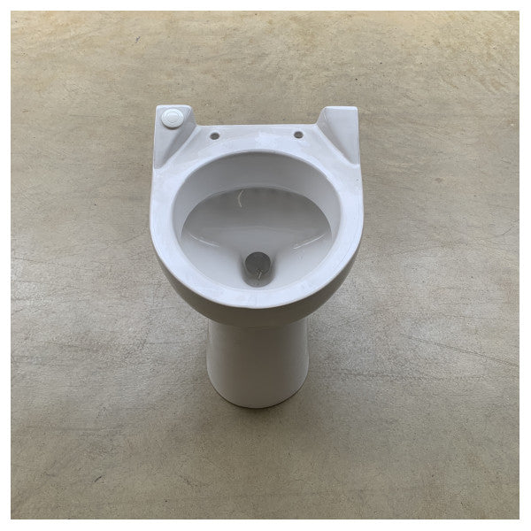 Електричний морський унітаз Vetus WC24S2 24V білий | низьке споживання води