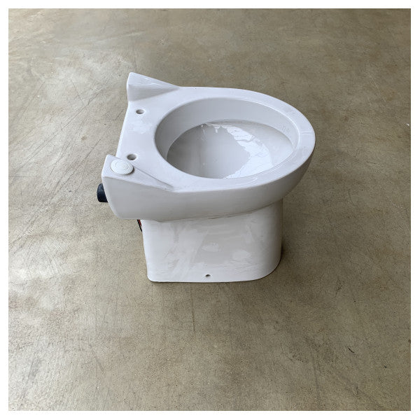 Електричний морський унітаз Vetus WC24S2 24V білий | низьке споживання води