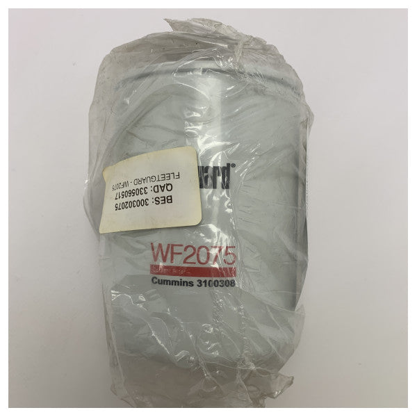 Filtr płynu chłodzącego silnik FleetGuard WF2075 typu spin-on