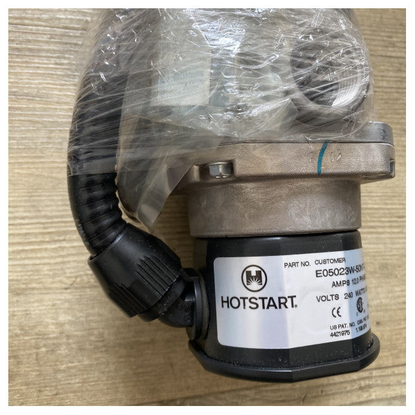 Marine Stainless Steel Tank Heater with Thermostat 5000W - Durable, Weatherproof Heating Solution for Maritime Applications