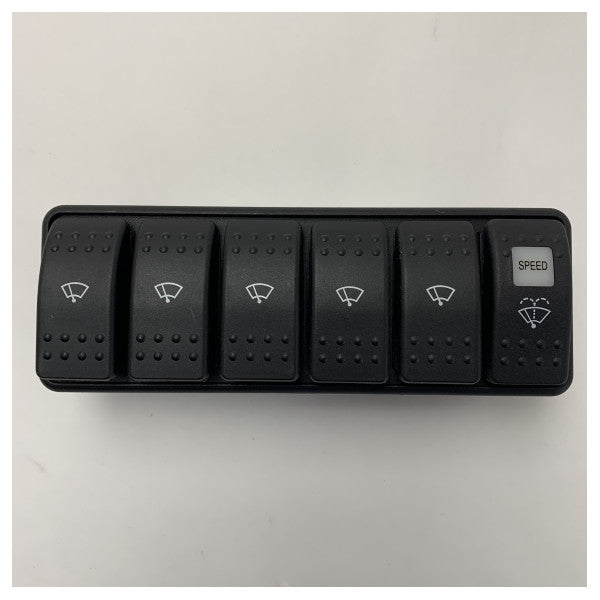 Vetus WPANEL-P contrôleur d'essuie-glace pour 5 essuie-glace