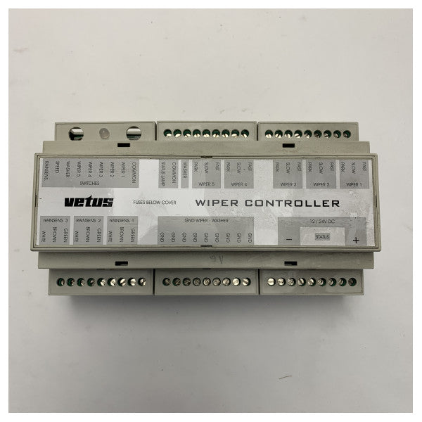 Vetus WPANEL блок за управление на чистачките за 5 чистачки без превключватели