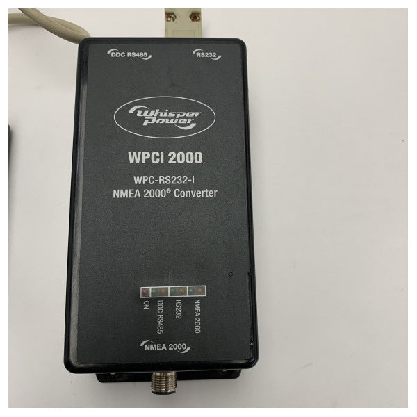 Güvenilir Tekne İletişimi ve Kontrolü için Kullanılmış Whisper Power WPCI2000 Marine NMEA 2000 Dönüştürücü