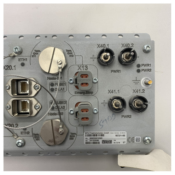 MTU X00E50210565 SCU1-02 plug in motorstyrkort