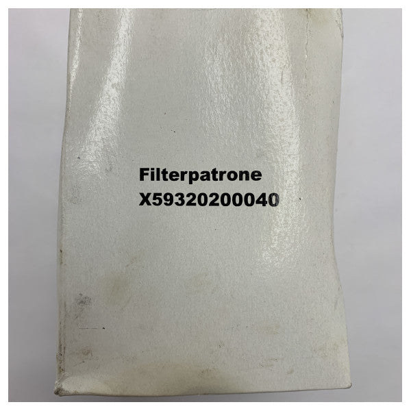 MTU X59320200040 orijinal soğutma sıvısı filtresi vidalı