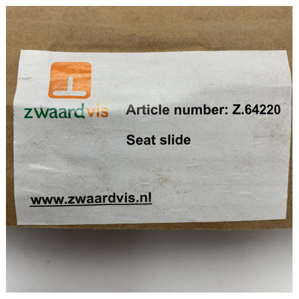 Sistema ta' slid ta' mejda u siġġu tal-aluminju Zwaardvis 180 mm - Z.64220