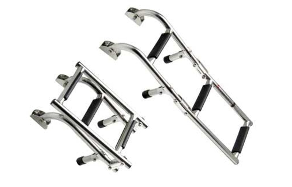 Allpa 9069802 paslanmaz çelik 4 basamaklı deniz yüzme merdiveni