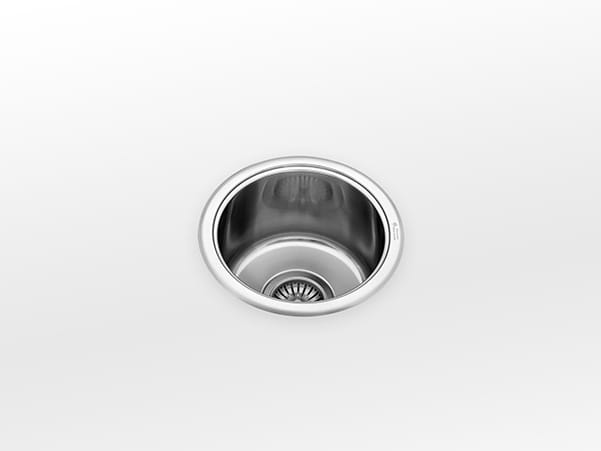 Alpes VDF 31 umywalka odpływowa okrągła stal nierdzewna