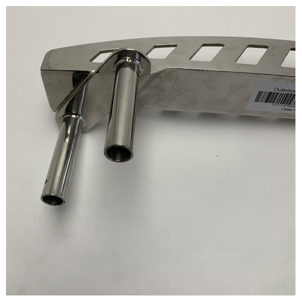 Rullo di prua dell'ancora rimovibile in acciaio inox - L380 mm