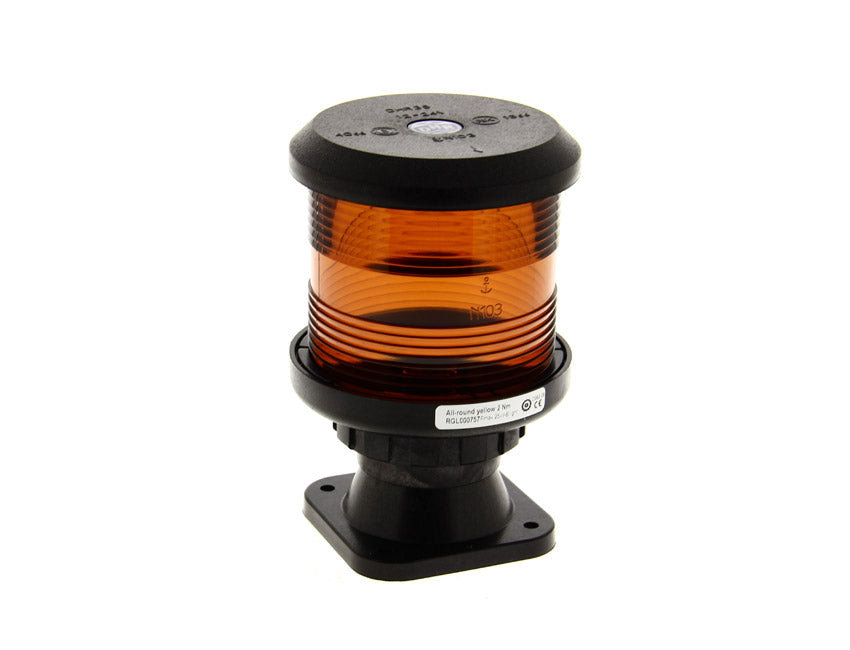 DHRシリーズ35オールラウンドイエローナビゲーションライト2nm 12/24V - 35VTHJ