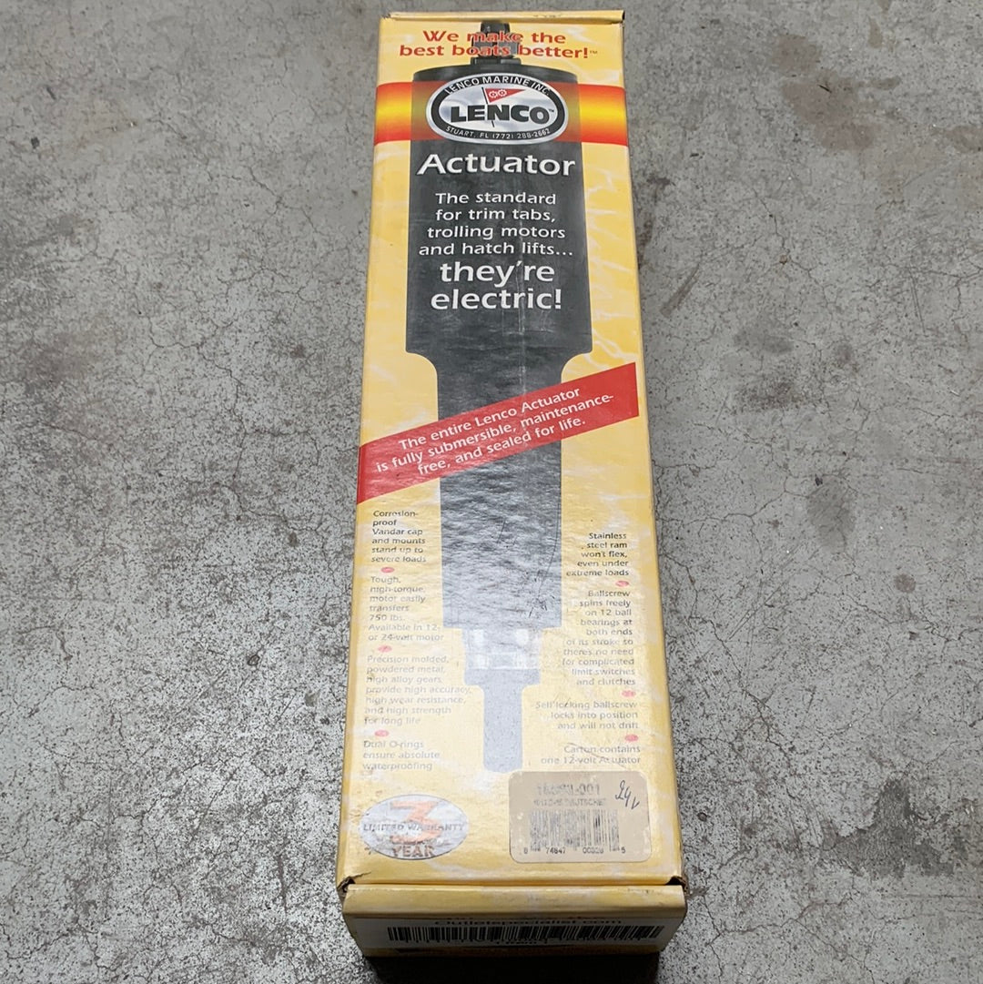 Lenco 24V задвижващ механизъм за табуретките - резервен 2 1/4 инча ход - 15063-001