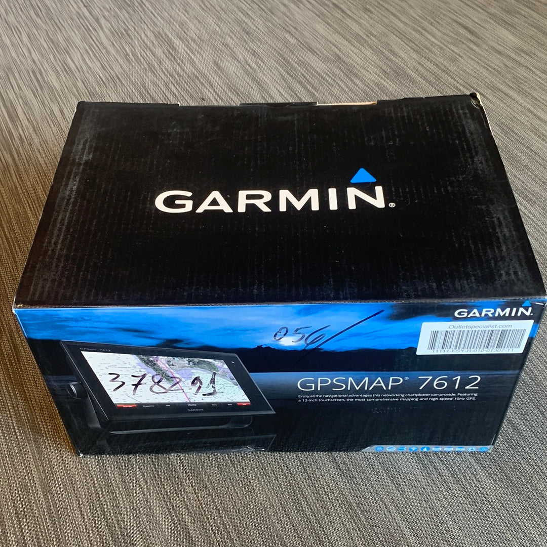 Картплоттер Garmin GPSMAP 7612 з сенсорним 12-дюймовим екраном чорний - 010-01307-11